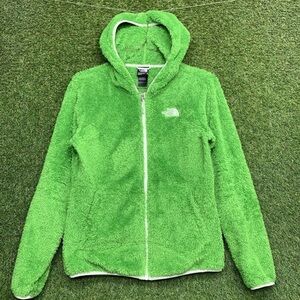 The North Face Kids Vibrant Green Fleece Hoodie